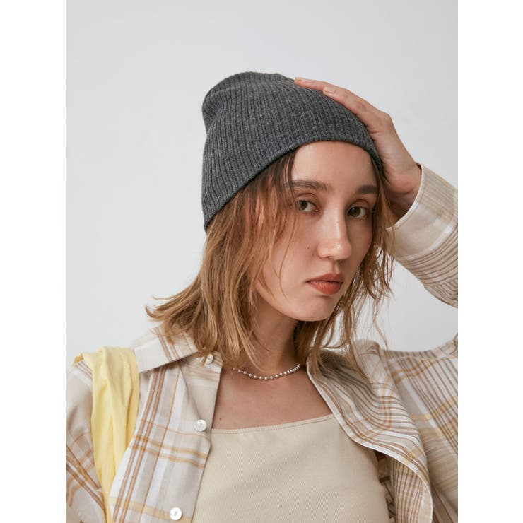 リブ編みニット帽 | Ungrid | 詳細画像11 