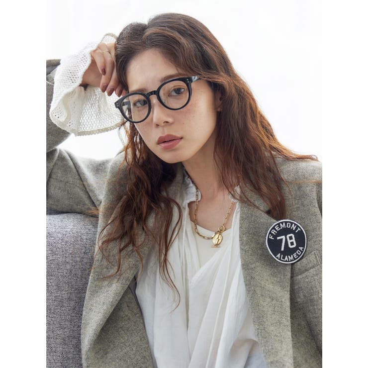 ベーシックデザイン伊達メガネ | Ungrid | 詳細画像5 