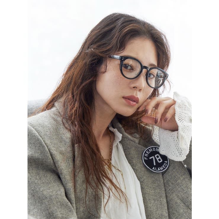 ベーシックデザイン伊達メガネ | Ungrid | 詳細画像6 