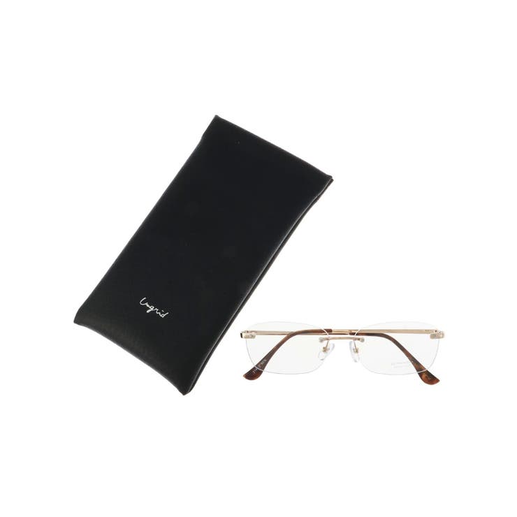 リムレスデザイン伊達メガネ | Ungrid | 詳細画像6 