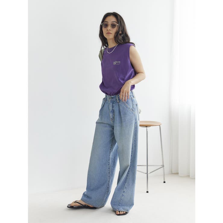 クリアフレームブルーレンズサングラス | Ungrid | 詳細画像4 