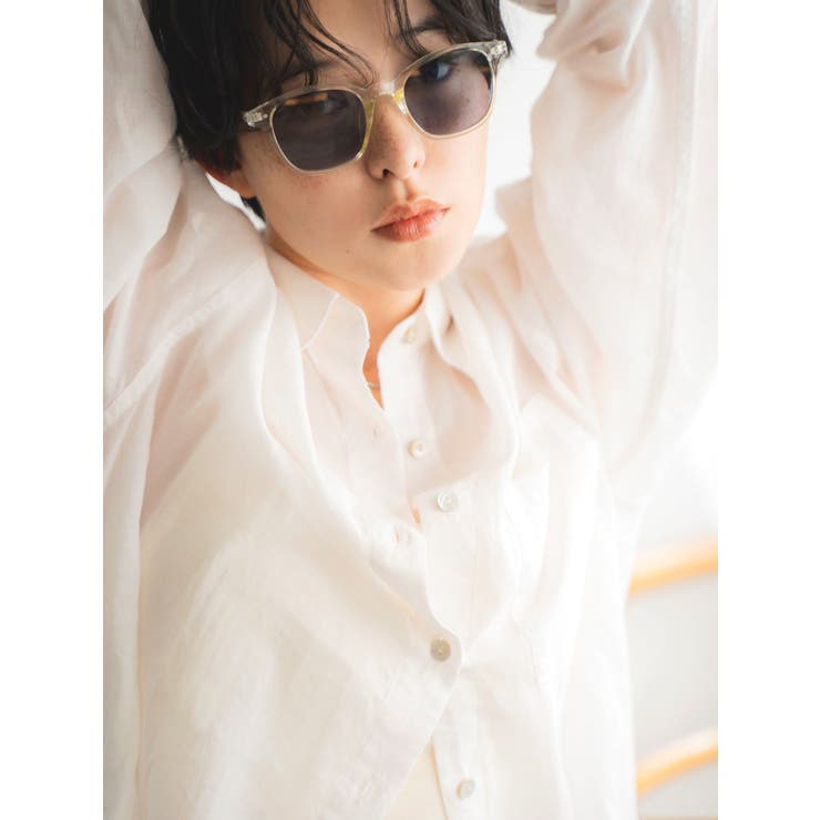 クリアフレームブルーレンズサングラス | Ungrid | 詳細画像5 