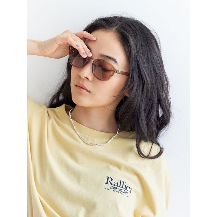 クリアブラウンサングラス | Ungrid | 詳細画像3 