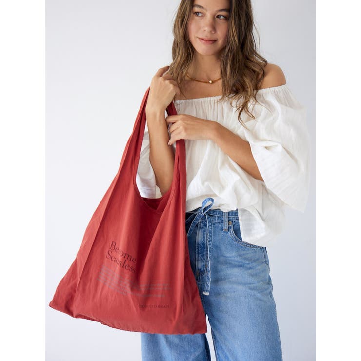 ダークオレンジ | カラーロゴエコBAG | Ungrid