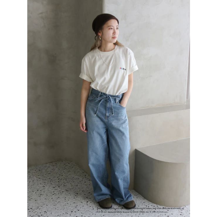 ウエストベルトデザインデニム | Ungrid | 詳細画像16 