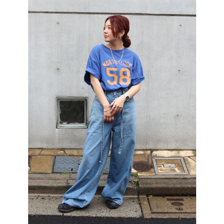 ウエストベルトデザインデニム | Ungrid | 詳細画像23 