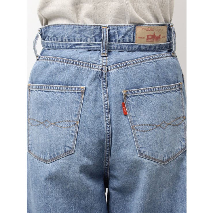 ウエストベルトデザインデニム | Ungrid | 詳細画像32 