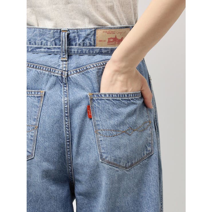 ウエストベルトデザインデニム | Ungrid | 詳細画像33 