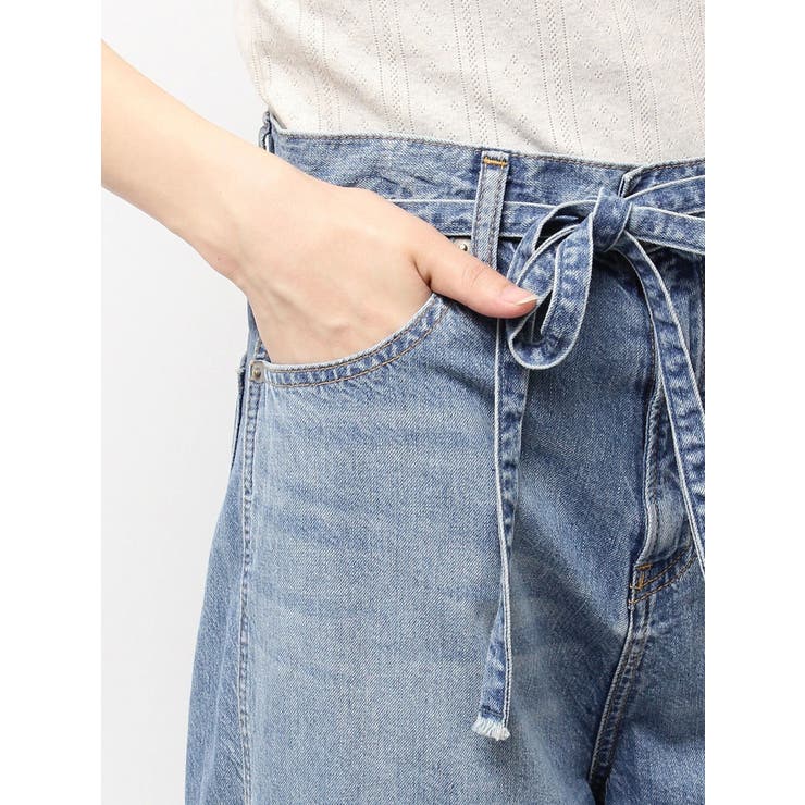 ウエストベルトデザインデニム | Ungrid | 詳細画像34 