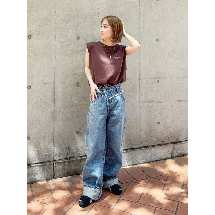 ウエストデザインリメイクデニム | Ungrid | 詳細画像24 