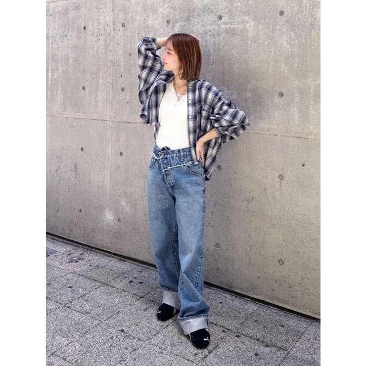 ウエストデザインリメイクデニム | Ungrid | 詳細画像25 