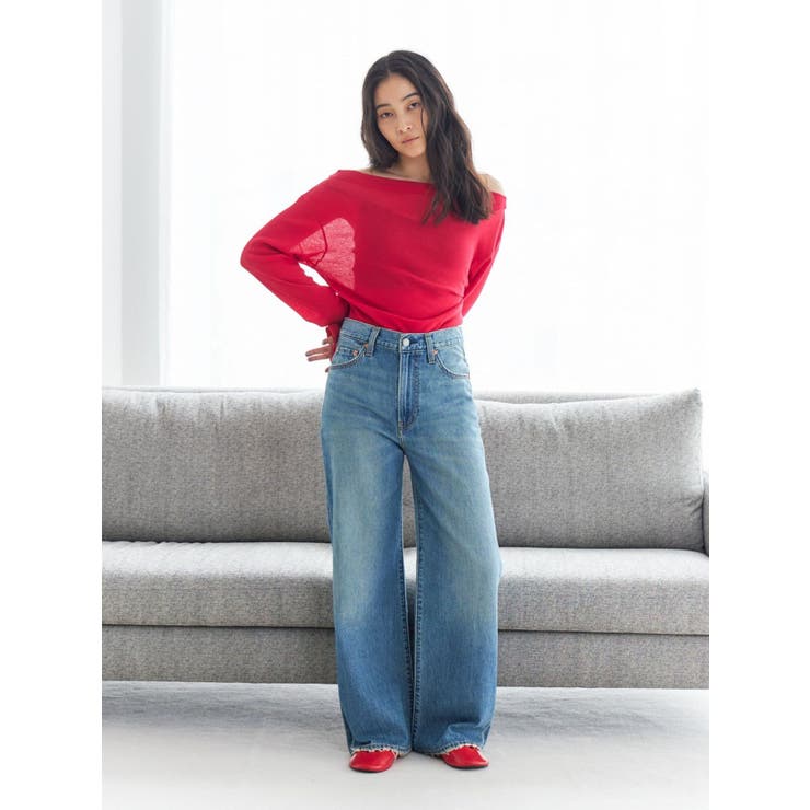 Levi's別注 RIBCAGE WIDE LEGデニム[品番：MKSW0065589]｜Ungrid（アン