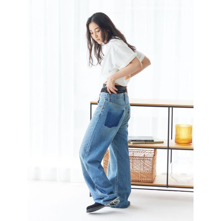 Levi's別注 RIBCAGE WIDE LEGデニム[品番：MKSW0065589]｜Ungrid（アン