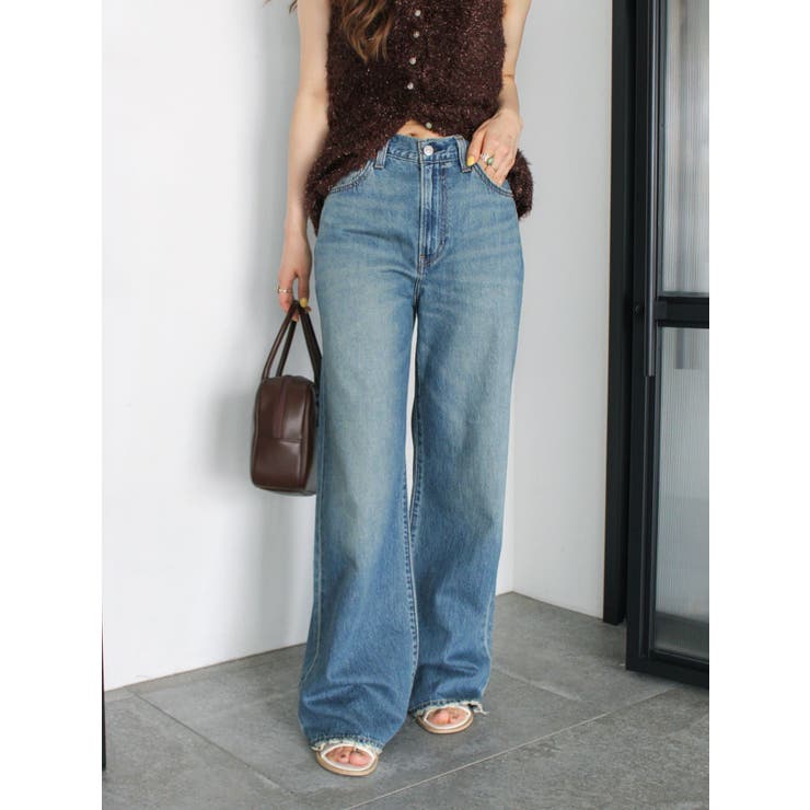 Levi's別注 RIBCAGE WIDE LEGデニム[品番：MKSW0065589]｜Ungrid（アン