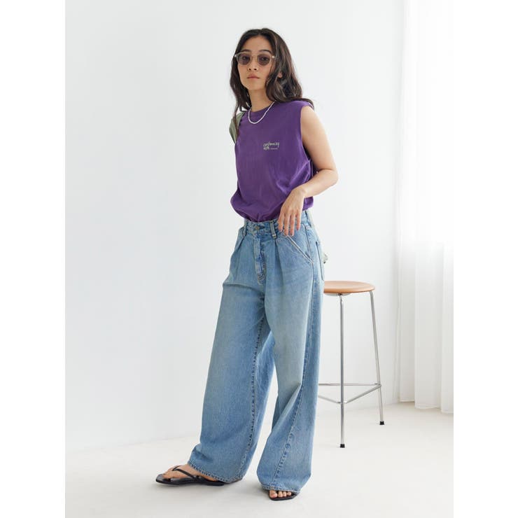 ウエストタックカーブデニム | Ungrid | 詳細画像11 