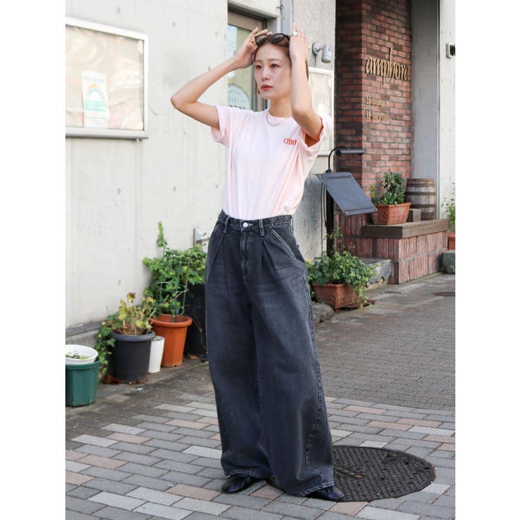 ウエストタックカーブデニム | Ungrid | 詳細画像14 