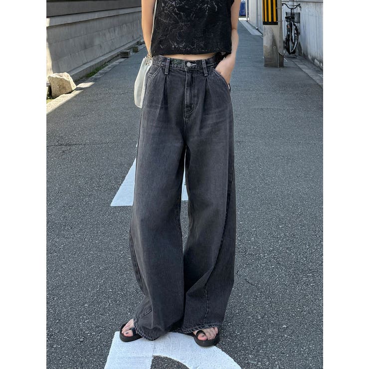 ウエストタックカーブデニム | Ungrid | 詳細画像18 