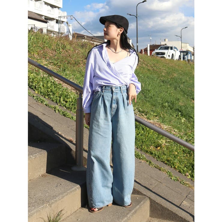 ウエストタックカーブデニム | Ungrid | 詳細画像25 