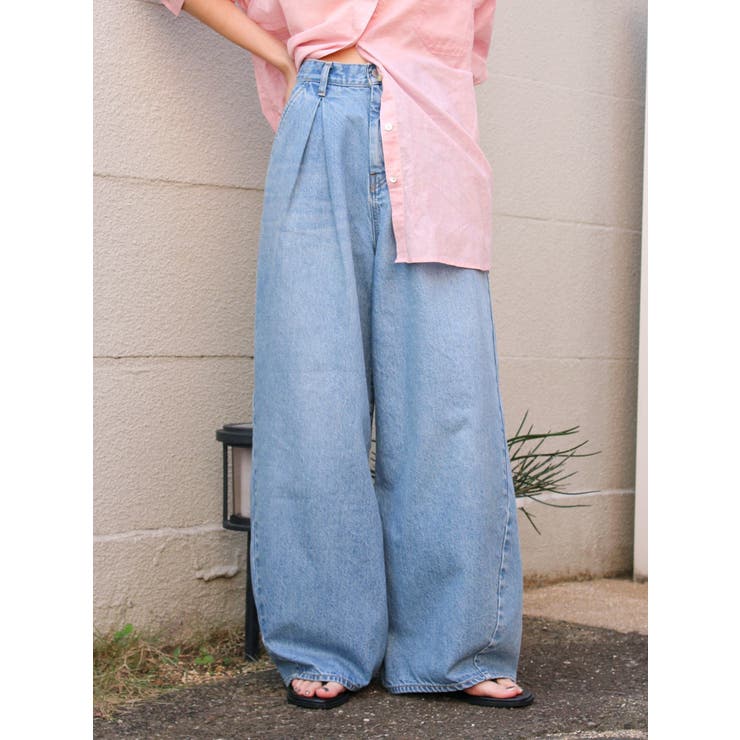 ウエストタックカーブデニム | Ungrid | 詳細画像7 