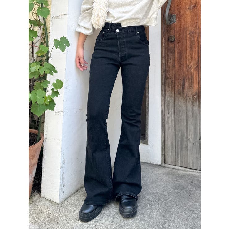 ハイウエストストレッチフィットフレアデニム | Ungrid | 詳細画像15 