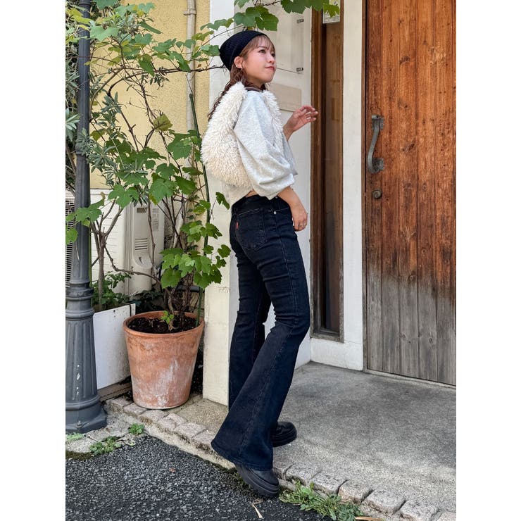 ハイウエストストレッチフィットフレアデニム | Ungrid | 詳細画像18 