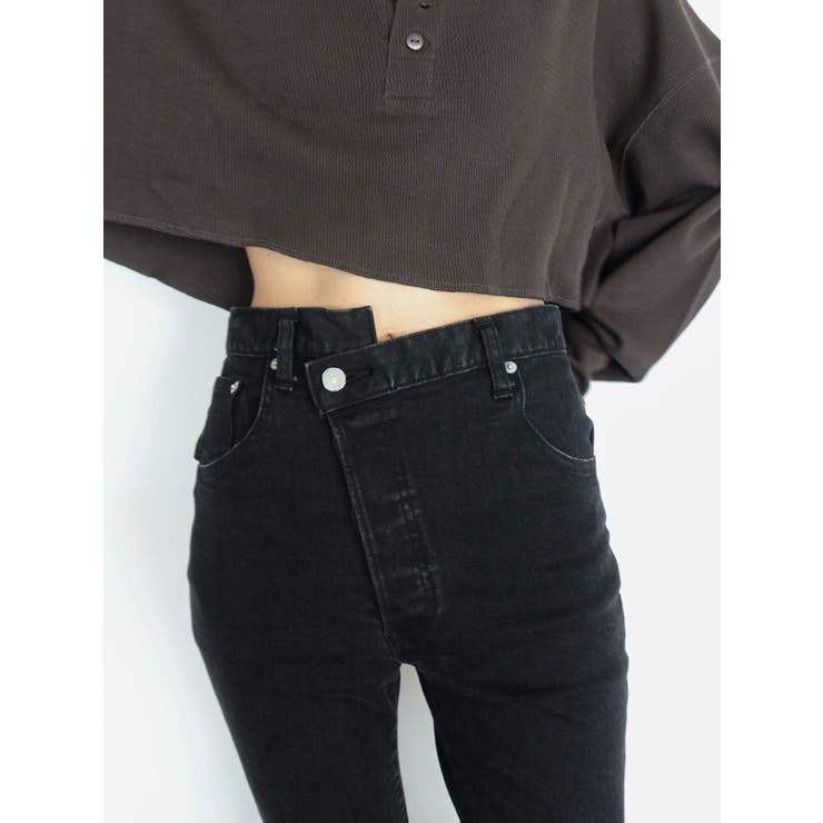 ハイウエストストレッチフィットフレアデニム | Ungrid | 詳細画像8 