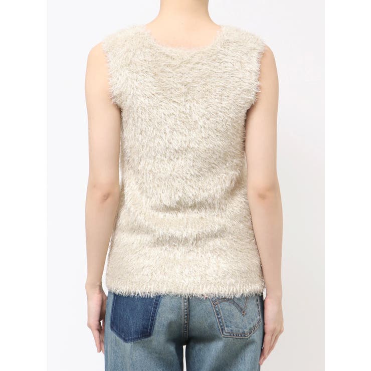 シャギーニットベスト | Ungrid | 詳細画像16 