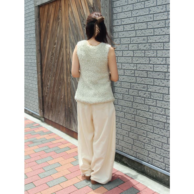 シャギーニットベスト | Ungrid | 詳細画像9 