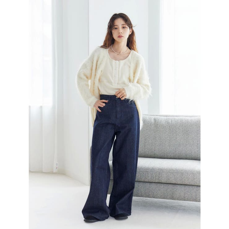 ヘンリーネックデザインタンクトップ | Ungrid | 詳細画像13 