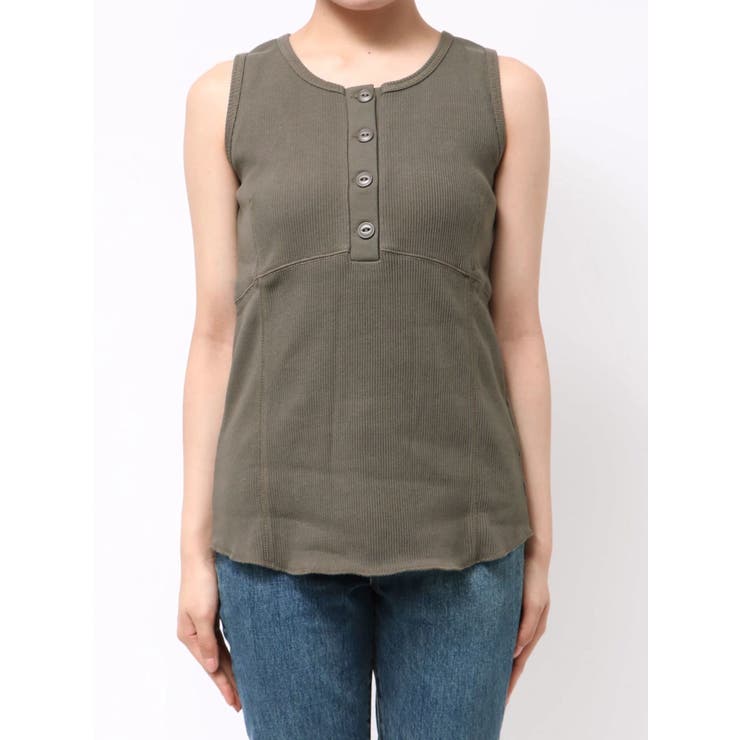 ヘンリーネックデザインタンクトップ | Ungrid | 詳細画像20 