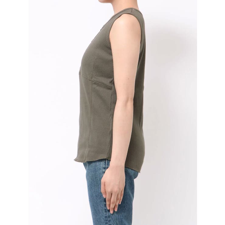 ヘンリーネックデザインタンクトップ | Ungrid | 詳細画像21 