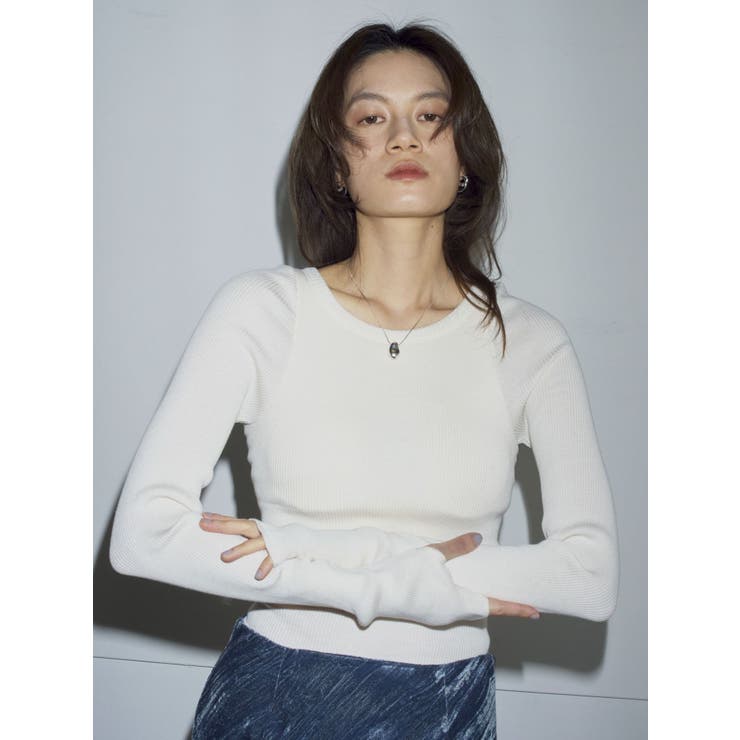 【Htage】palm別注バックオープンロングスリーブTee | Ungrid | 詳細画像6 