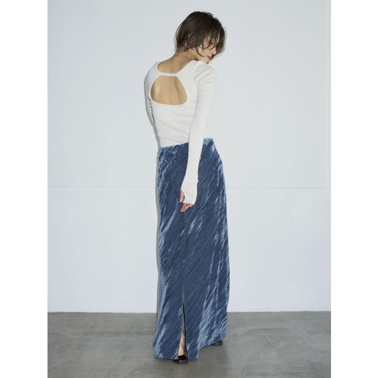 【Htage】palm別注バックオープンロングスリーブTee | Ungrid | 詳細画像8 