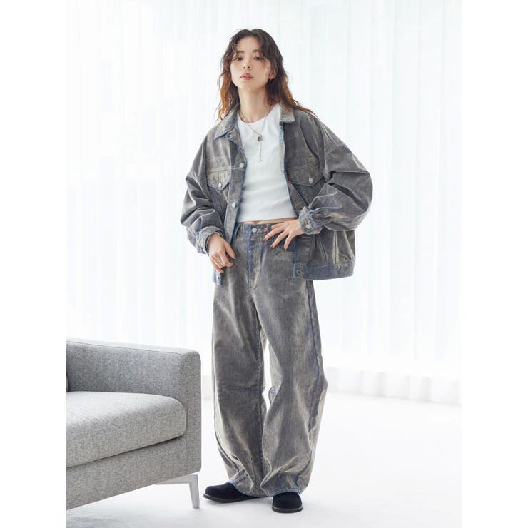 クロップドハニカムロングスリーブTee | Ungrid | 詳細画像14 