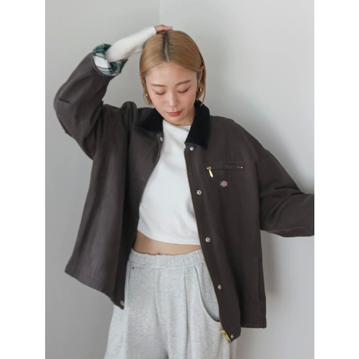 クロップドハニカムロングスリーブTee | Ungrid | 詳細画像18 