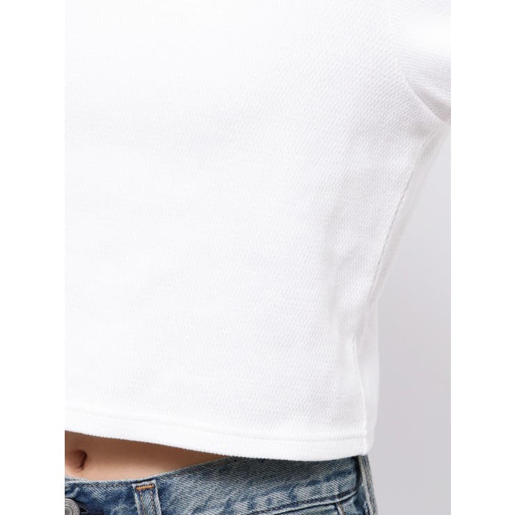 クロップドハニカムロングスリーブTee | Ungrid | 詳細画像27 