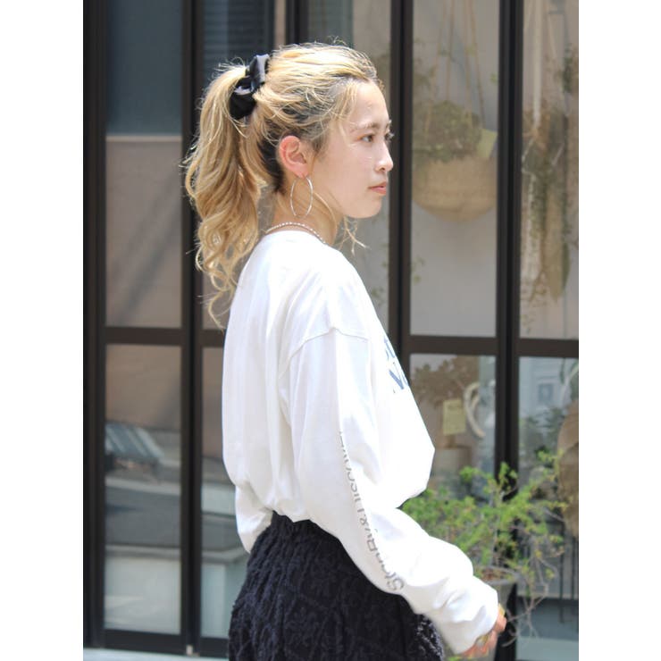 カラーロゴロングスリーブTee | Ungrid | 詳細画像11 