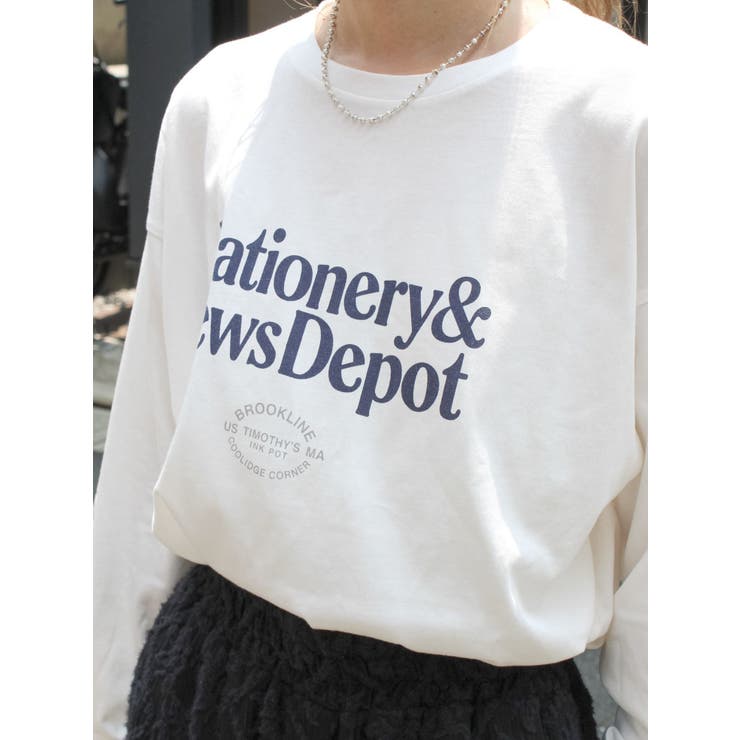 カラーロゴロングスリーブTee | Ungrid | 詳細画像13 