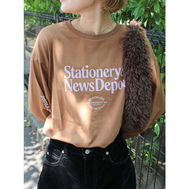 カラーロゴロングスリーブTee | Ungrid | 詳細画像6 