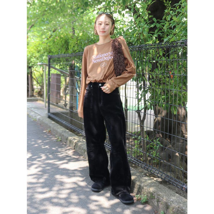 カラーロゴロングスリーブTee | Ungrid | 詳細画像7 