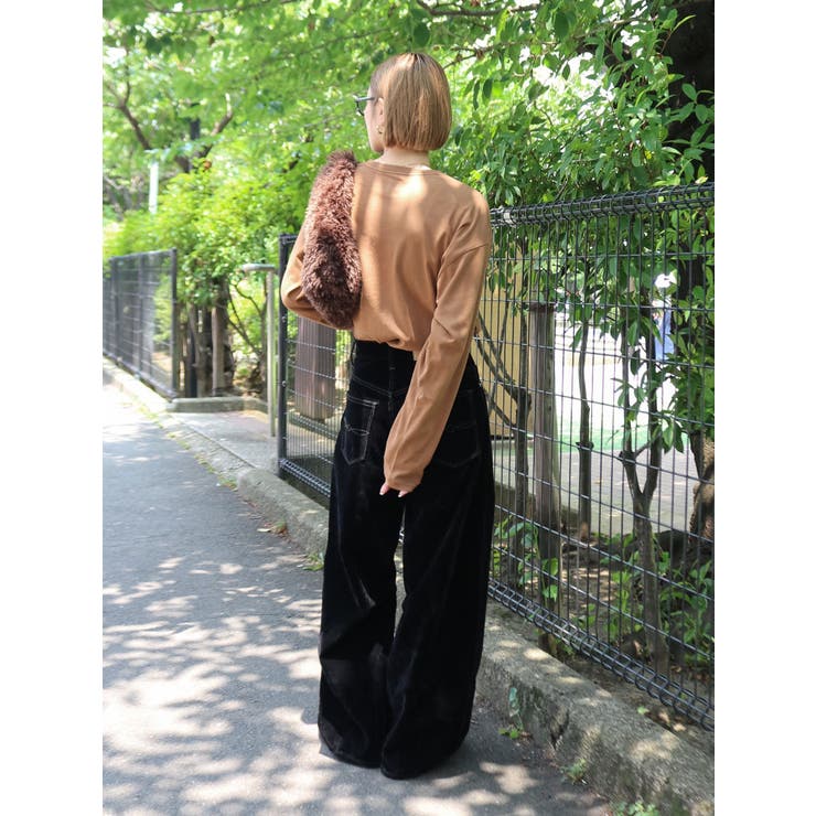 カラーロゴロングスリーブTee | Ungrid | 詳細画像9 