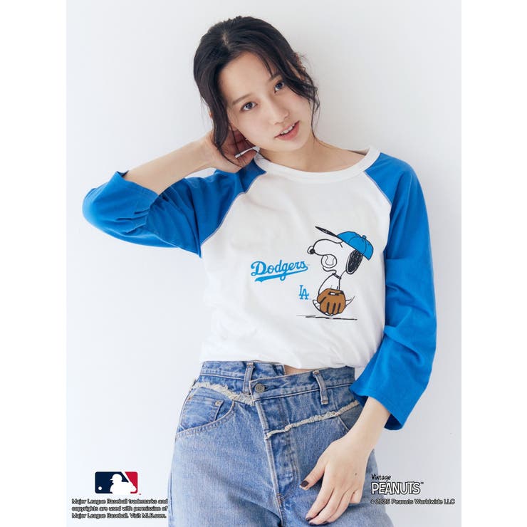 【MLB×PEANUTS】ラグランTee | Ungrid | 詳細画像4 