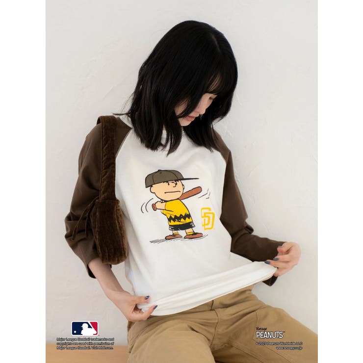 【MLB×PEANUTS】ラグランTee | Ungrid | 詳細画像9 