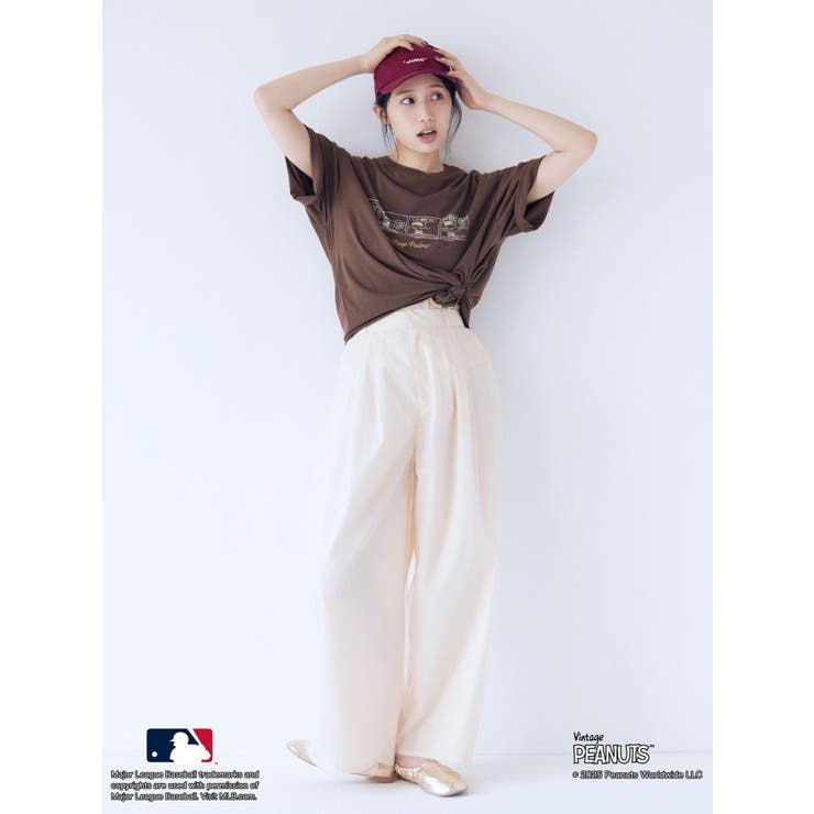 【MLB×PEANUTS】ロゴTee | Ungrid | 詳細画像7 