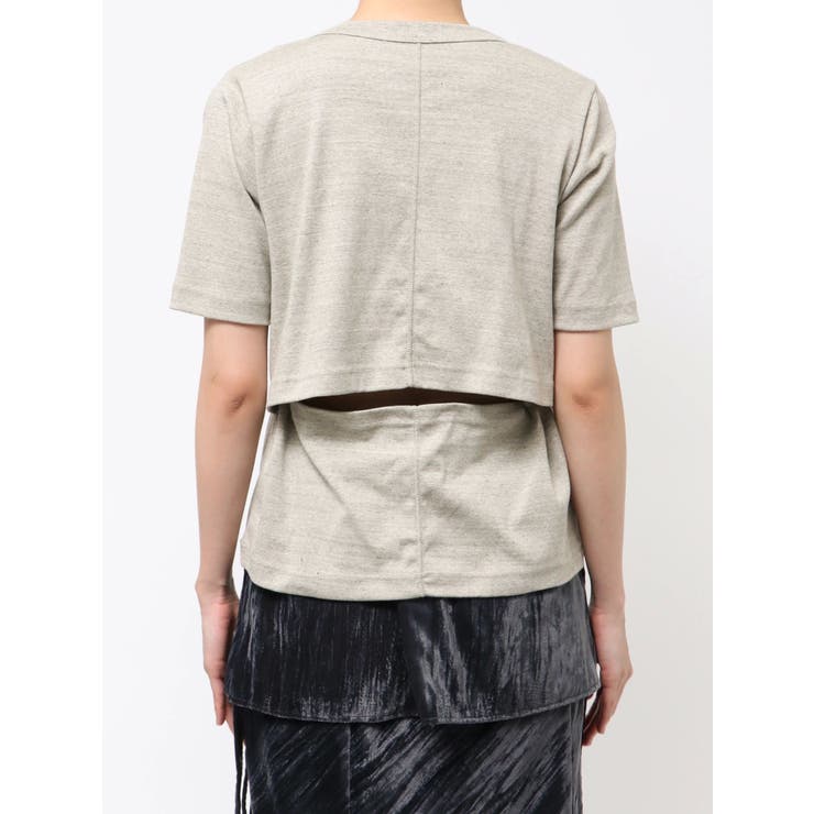 【Htage】バックオープンTee | Ungrid | 詳細画像9 