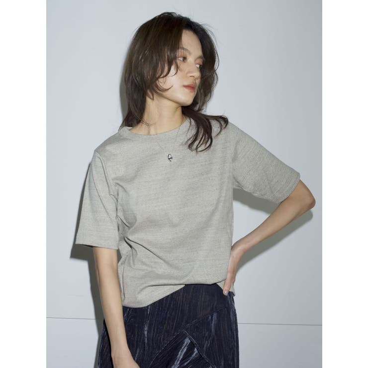 ライトグレー | 【Htage】バックオープンTee | Ungrid