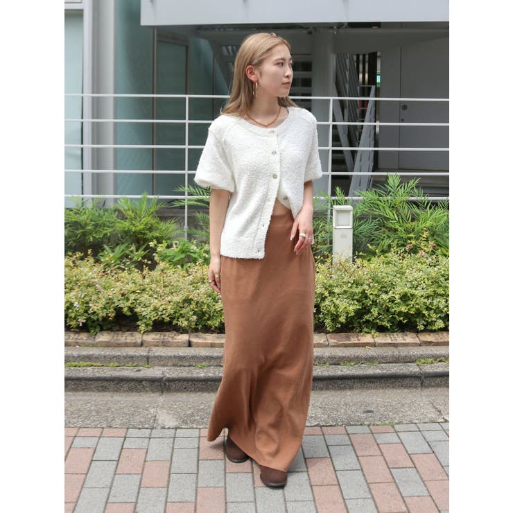 ハーフスリーブニットカーデ | Ungrid | 詳細画像8 