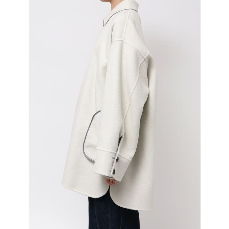 【Htage】リバーシブルビッグシルエットリバーコート | Ungrid | 詳細画像10 