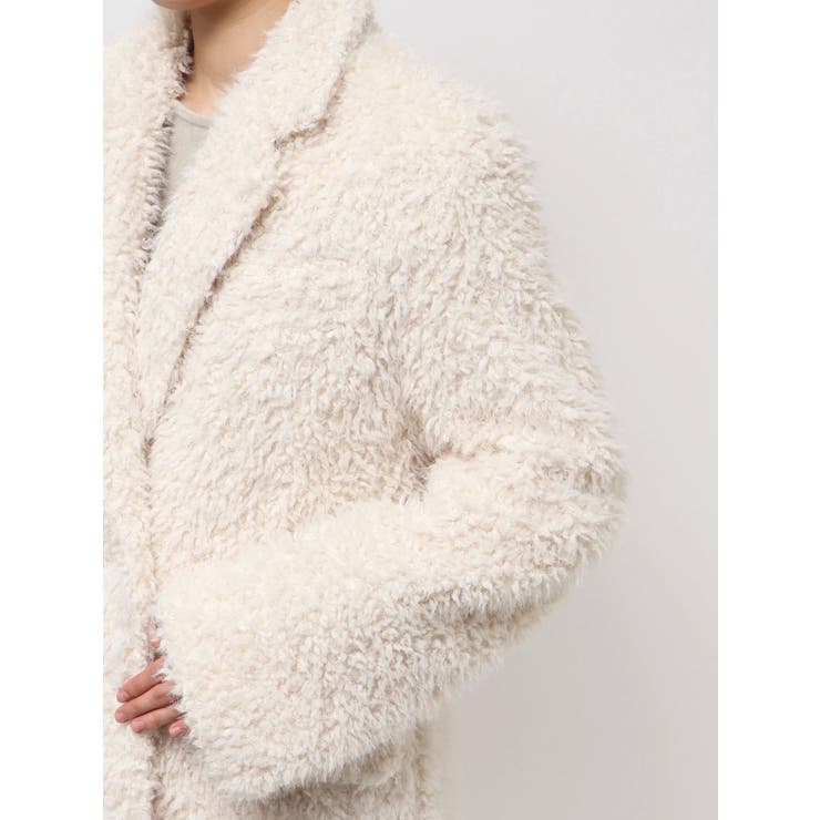 【Htage】ビッグシルエットボアジャケット | Ungrid | 詳細画像13 