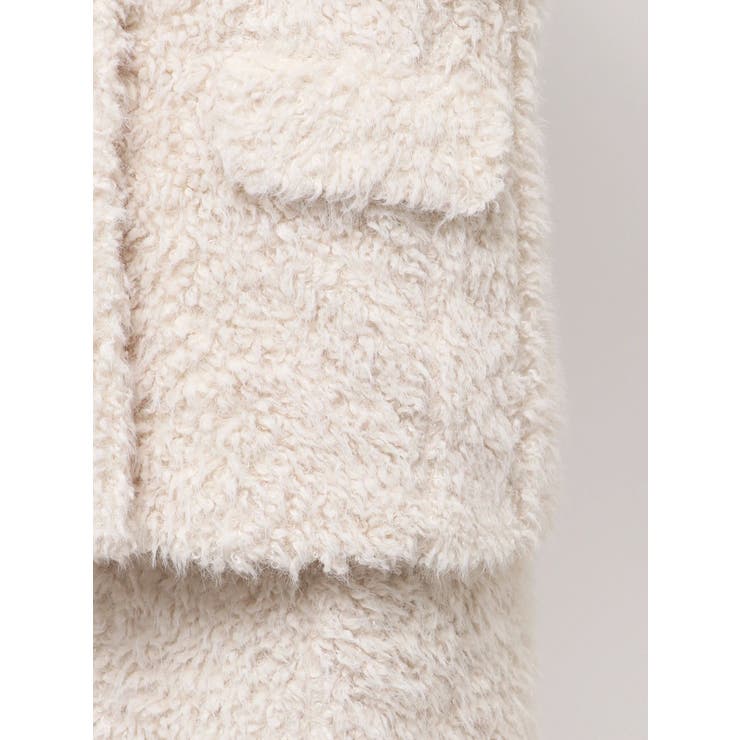 【Htage】ビッグシルエットボアジャケット | Ungrid | 詳細画像16 